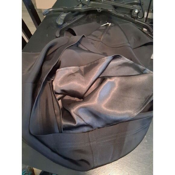 Alexander Wang Dress Black Tank Silver Accent Zippered Size 4 - Picture 7 of 8